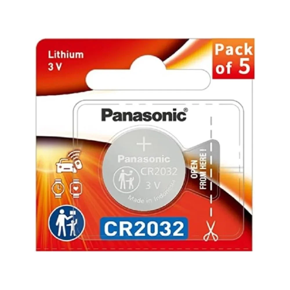 BATERIA DE LÍTIO 3V CR 2032 PANASONIC
