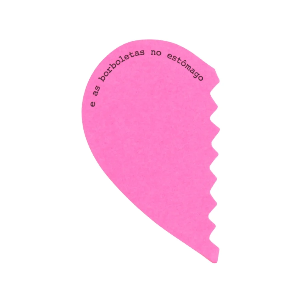 BLOCO ADESIVO 40 X 65 MM C/ 30 FLS SÁTIRA AMOR CORES E FRASES SORTIDAS BA0201 BRW
