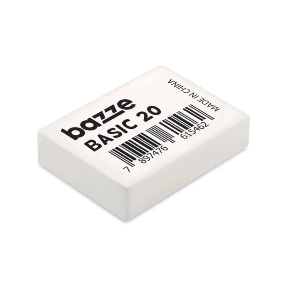 BORRACHA BASIC BRANCA 20 BAZZE 614410 TRIS