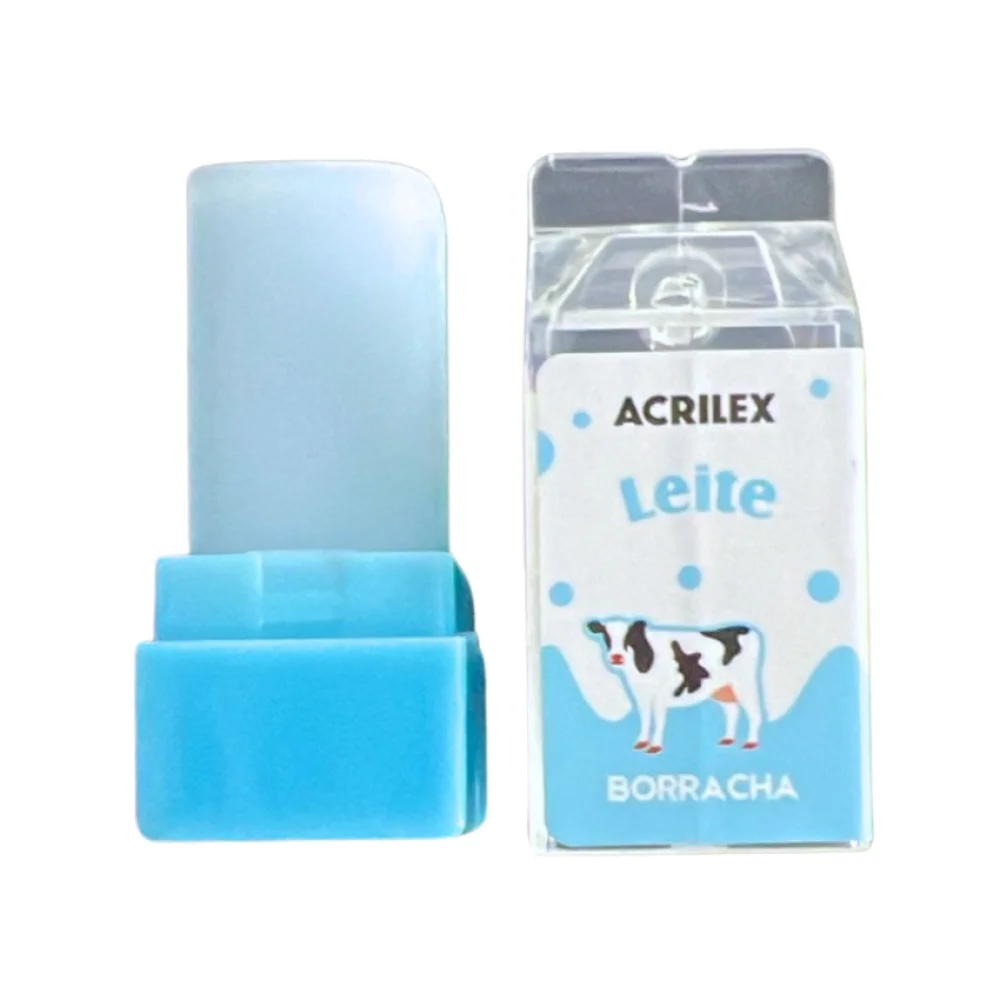 BORRACHA CAIXA DE LEITE CORES SORTIDAS 21943 ACRILEX