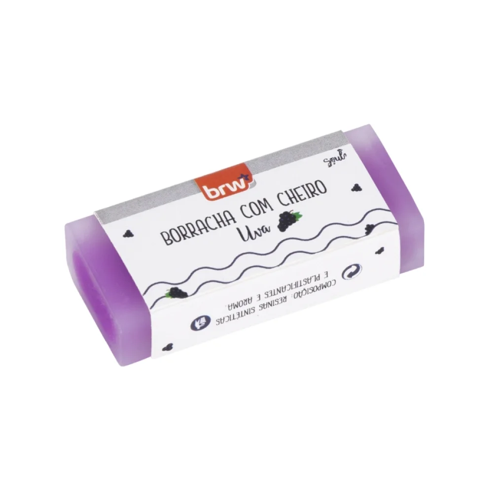 BORRACHA TRANSPARENTE COM CHEIRO DIVERSOS BO0304BRW