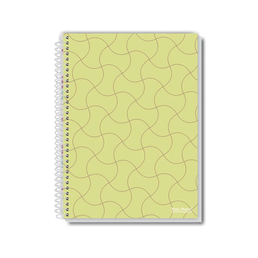 CADERNO CAPA DURA UNIVERSITÁRIO 1 X 80 FLS LOOP FEMININO PAUTA BRANCA