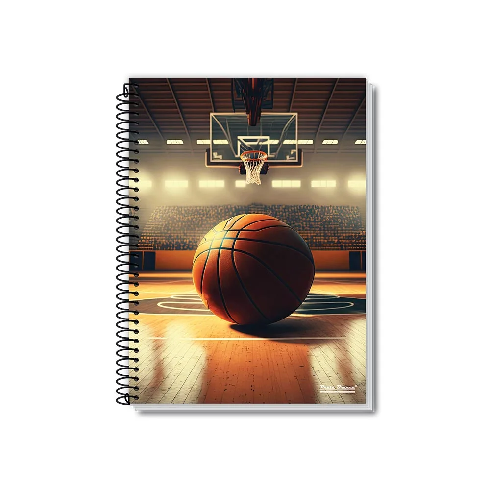 CADERNO CAPA DURA UNIVERSITÁRIO 1 X 80 FLS UP MASCULINO PAUTA BRANCA