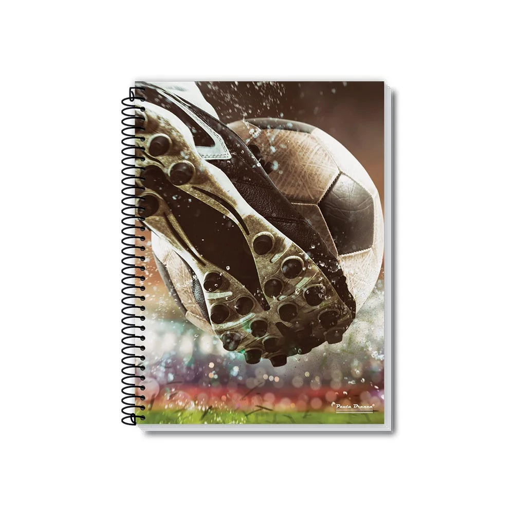 CADERNO CAPA DURA UNIVERSITÁRIO 1 X 80 FLS UP MASCULINO PAUTA BRANCA