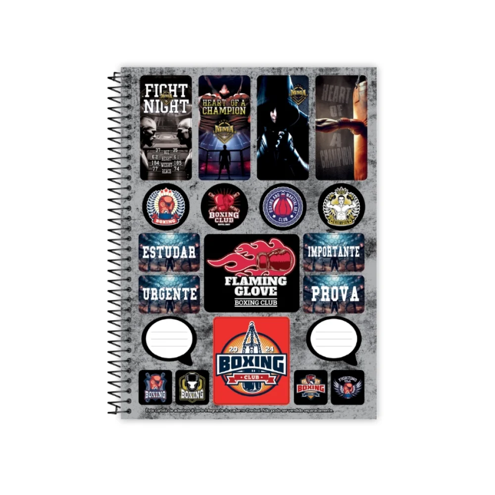 CADERNO CAPA DURA UNIVERSITÁRIO 10 X 160 FLS MMA CREDEAL