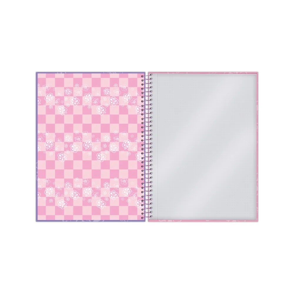 CADERNO CAPA DURA UNIVERSITÁRIO 10 X 160 FLS STITCH FORONI