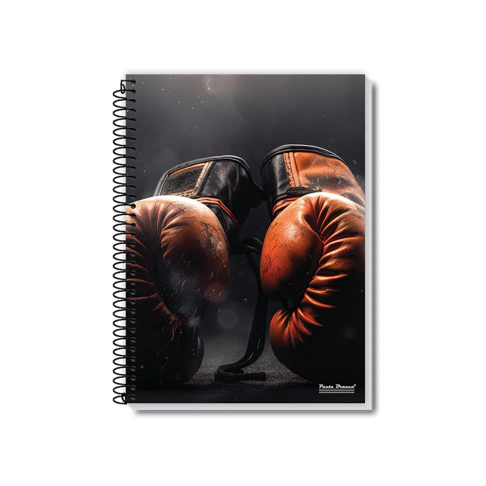 CADERNO CAPA DURA UNIVERSITÁRIO 10 X 160 FLS UP MASCULINO PAUTA BRANCA