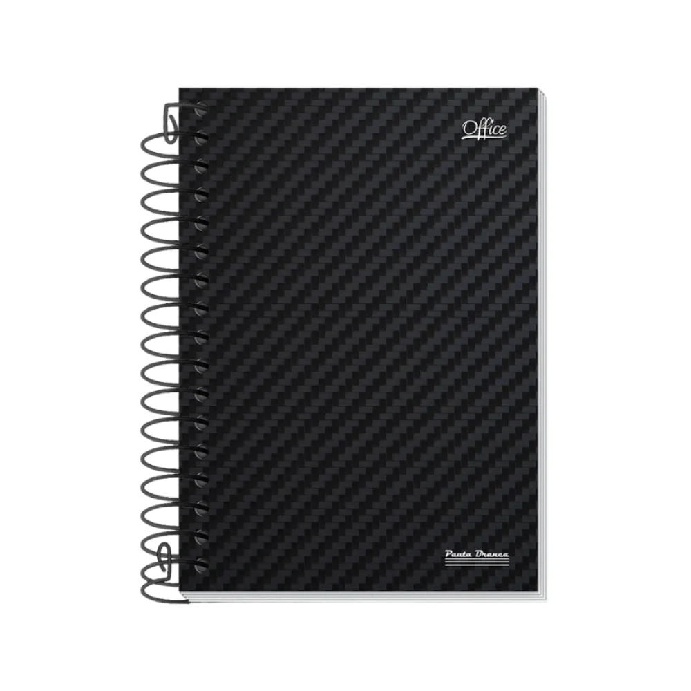 CADERNO CAPA DURA UNIVERSITÁRIO 1 X 80 FLS OFFICE PAUTA BRANCA