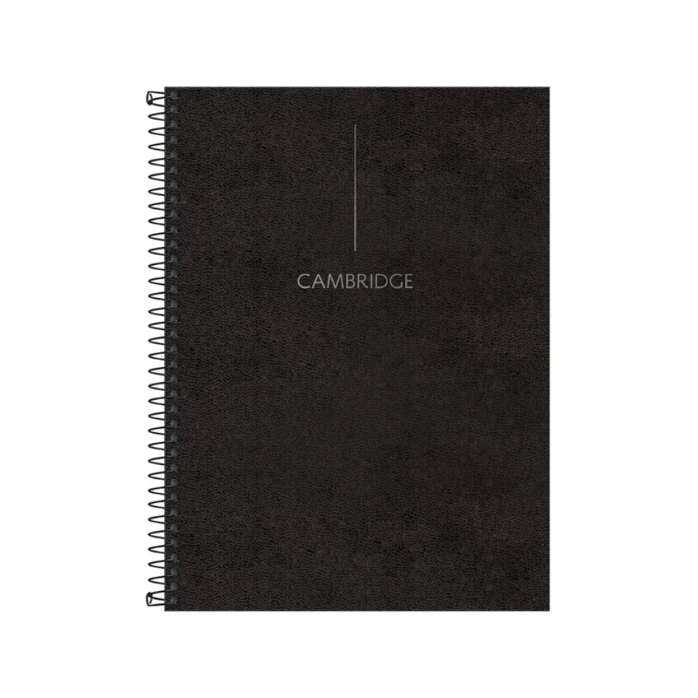 CADERNO CAPA DURA COLEGIAL 1 X 80 FLS EXECUTIVO CAMBRIDGE TILIBRA