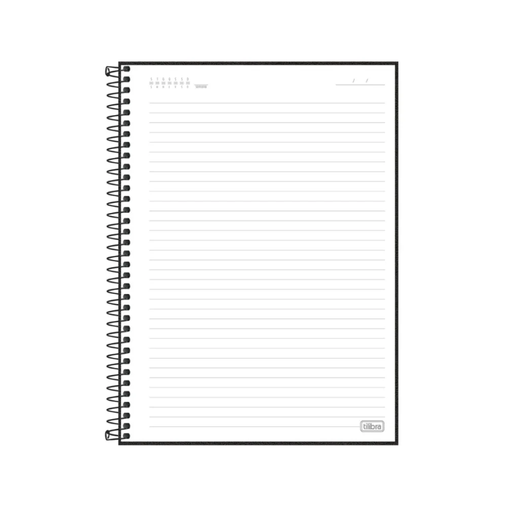 CADERNO CAPA DURA COLEGIAL 1 X 80 FLS EXECUTIVO CAMBRIDGE TILIBRA