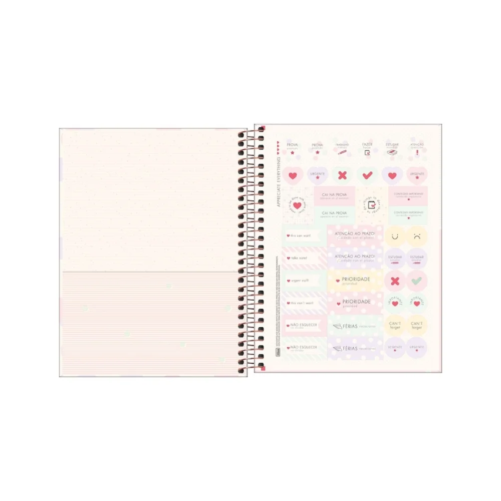 CADERNO CAPA DURA COLEGIAL 1 X 80 FLS 291366 SOHO TILIBRA