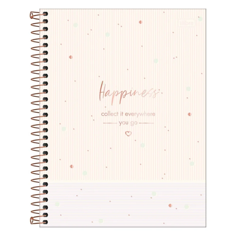 CADERNO COLEGIAL CAPA DURA ESPIRAL 10 X 160 FLS 291358 SOHO TILIBRA