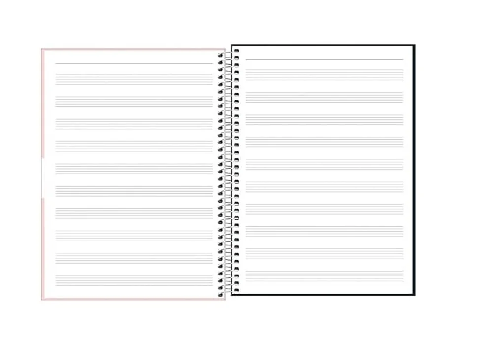 CADERNO DE MUSICA GRANDE CD 80 FLS 306185 TILIBRA