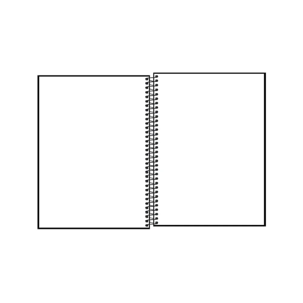 CADERNO CAPA DURA UNIVERSITÁRIO 80 FLS SEM PAUTA 90G SKETCH BOOK TILIBRA