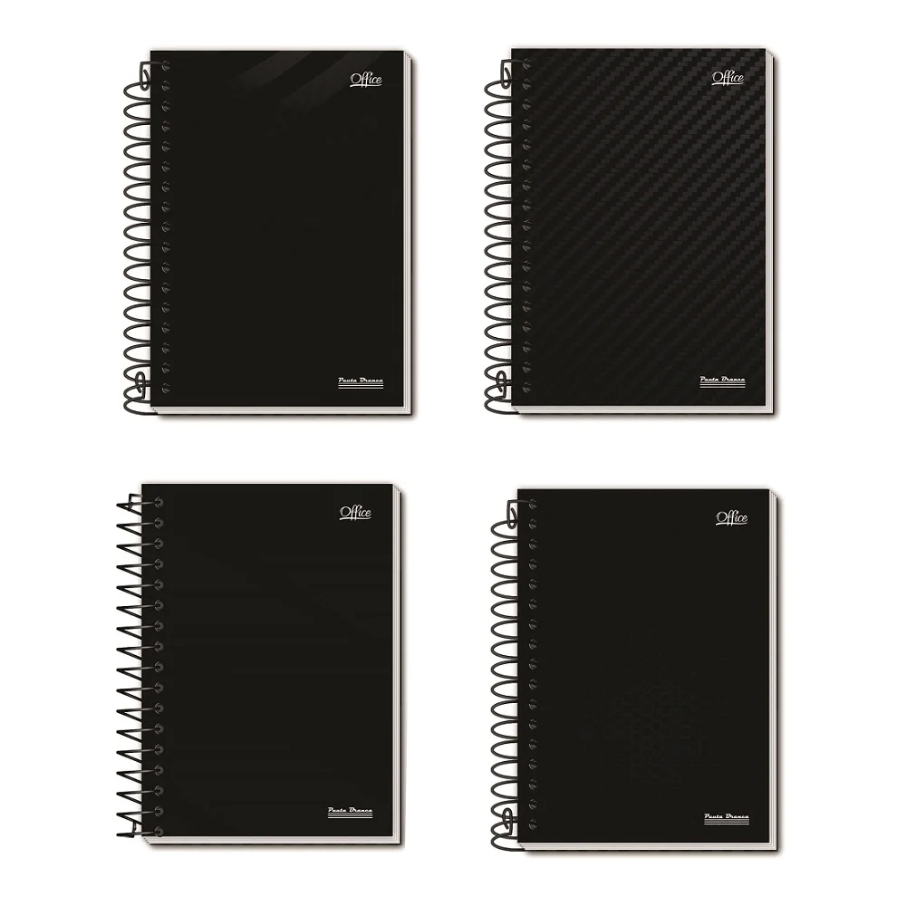 CADERNO CAPA DURA UNIVERSITÁRIO 1 X 80 FLS OFFICE PAUTA BRANCA