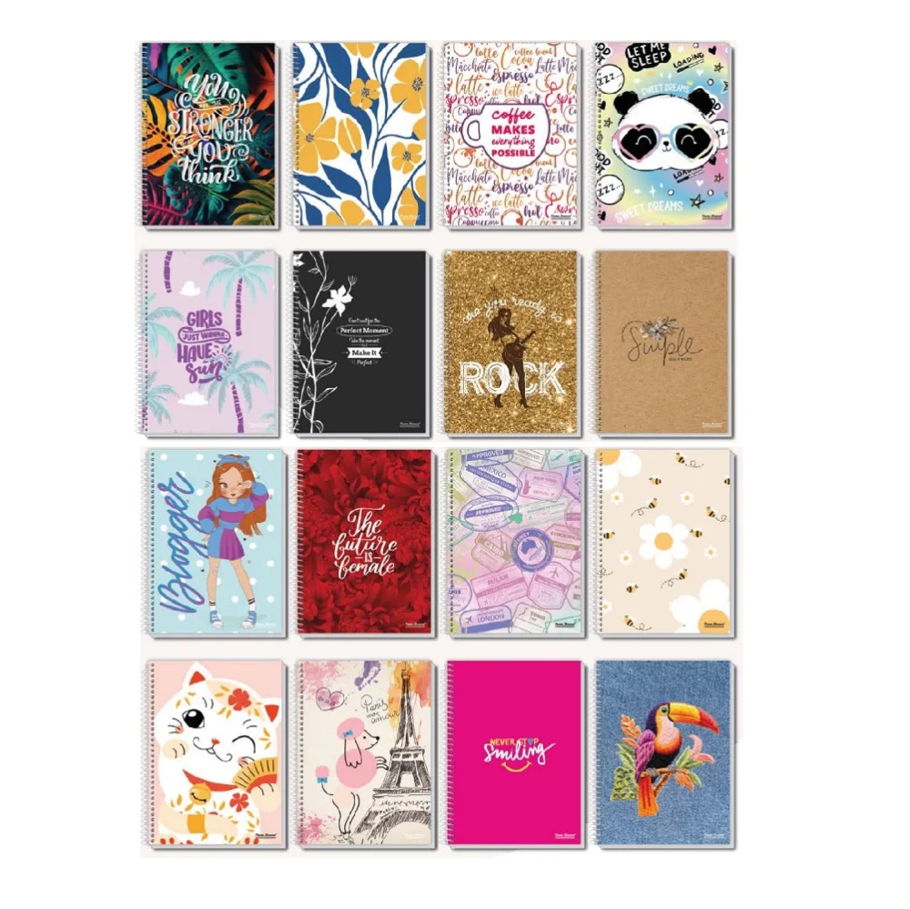 CADERNO CAPA DURA UNIVERSITÁRIO 1 X 96 FLS UAU FEMININO PAUTA BRANCA