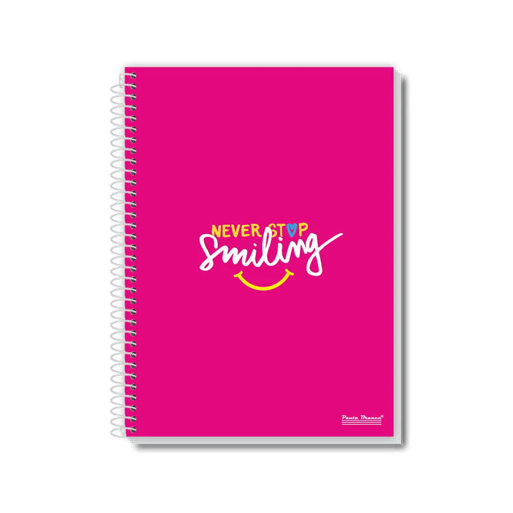 CADERNO CAPA DURA UNIVERSITÁRIO 1 X 96 FLS UAU FEMININO PAUTA BRANCA