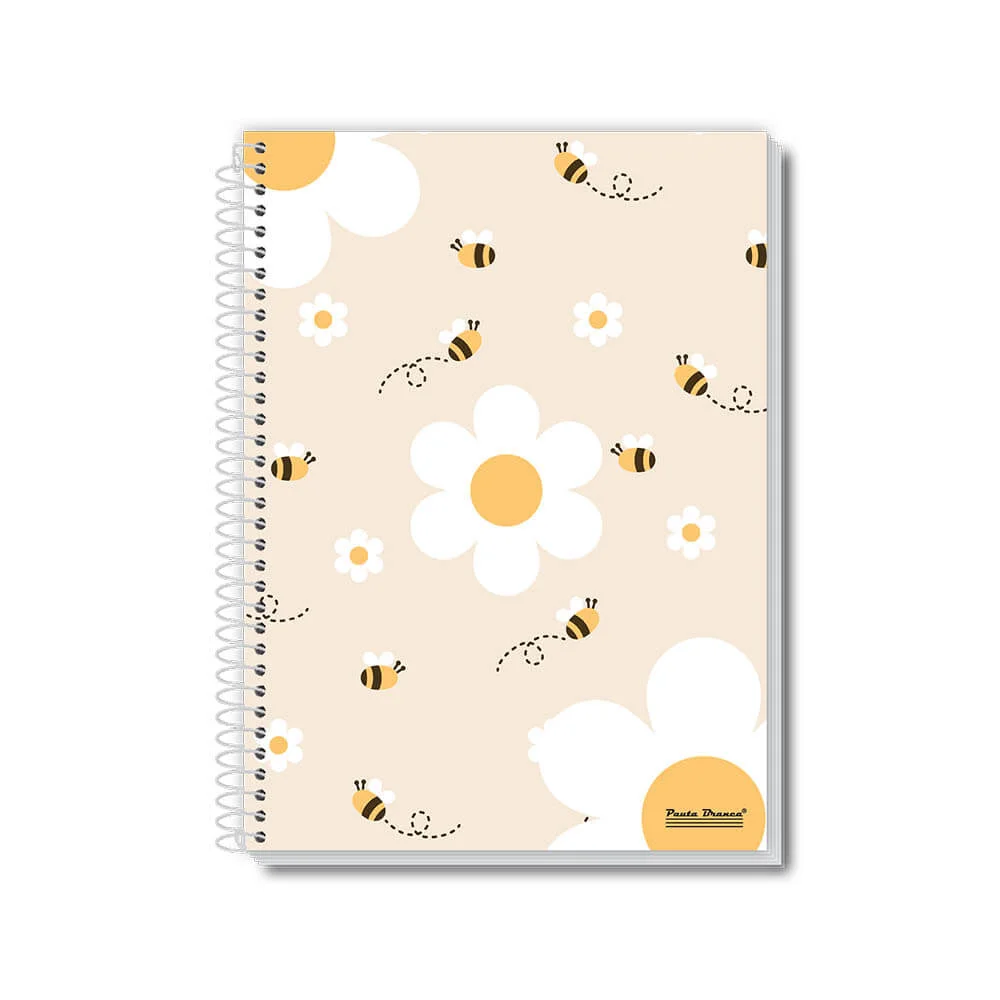 CADERNO CAPA DURA UNIVERSITÁRIO 1 X 96 FLS UAU FEMININO PAUTA BRANCA
