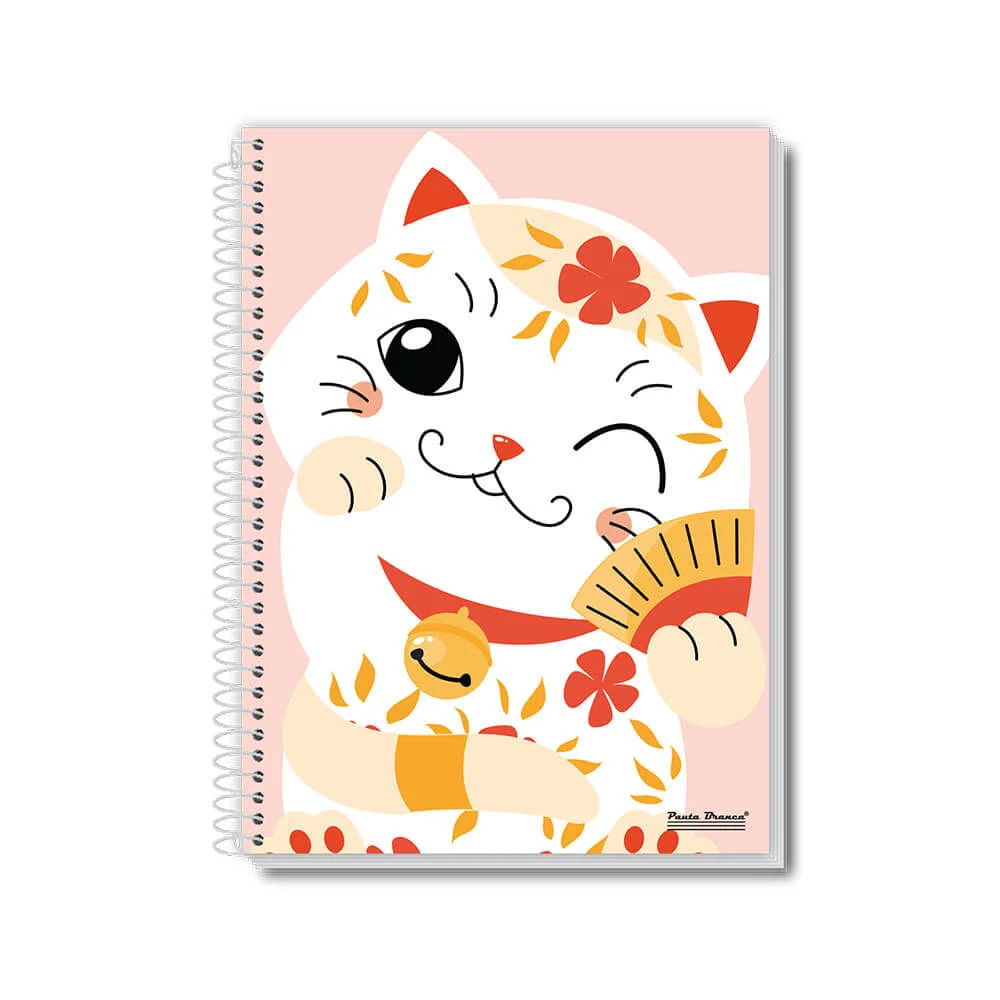 CADERNO CAPA DURA UNIVERSITÁRIO 1 X 96 FLS UAU FEMININO PAUTA BRANCA
