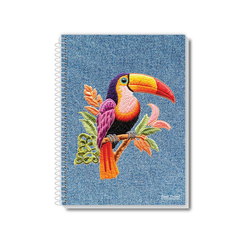 CADERNO CAPA DURA UNIVERSITÁRIO 1 X 96 FLS UAU FEMININO PAUTA BRANCA