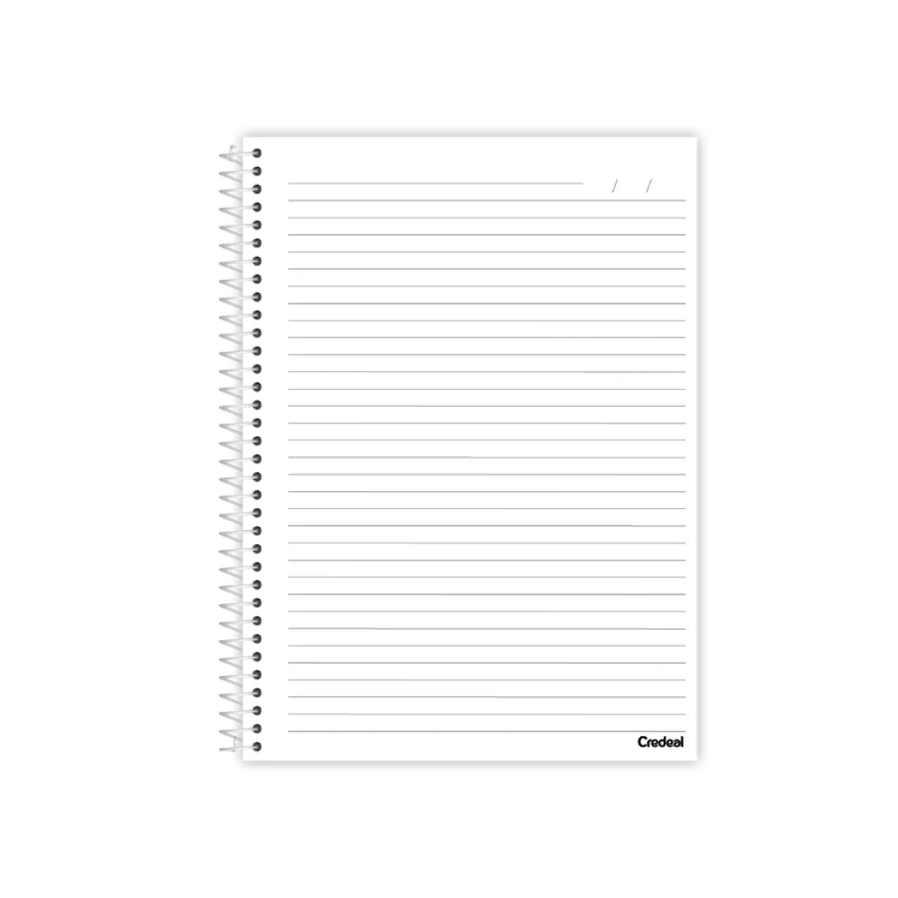 CADERNO CAPA DURA UNIVERSITÁRIO 10 X 160 FLS MORMAII SURF CREDEAL