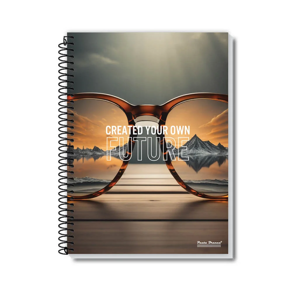 CADERNO CAPA DURA UNIVERSITÁRIO 10 X 200 FLS ROX MASCULINO PAUTA BRANCA