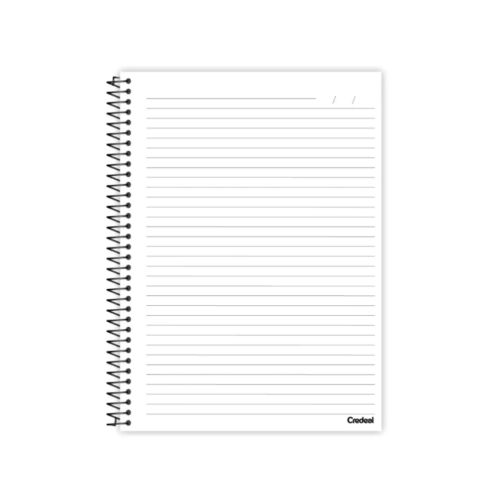 CADERNO CAPA DURA UNIVERSITÁRIO 10 X 200 FLS HAPPY ADVENTURE CREDEAL