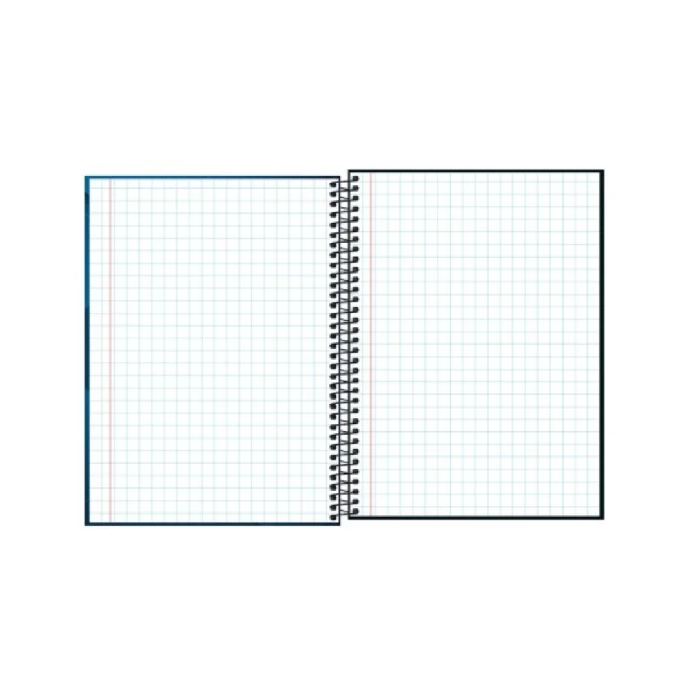 CADERNO UNIVERSITÁRIO 7 X 7 MM ESPIRAL CAPA DURA QUADRICULADO 96 FLS ZIP TILIBRA