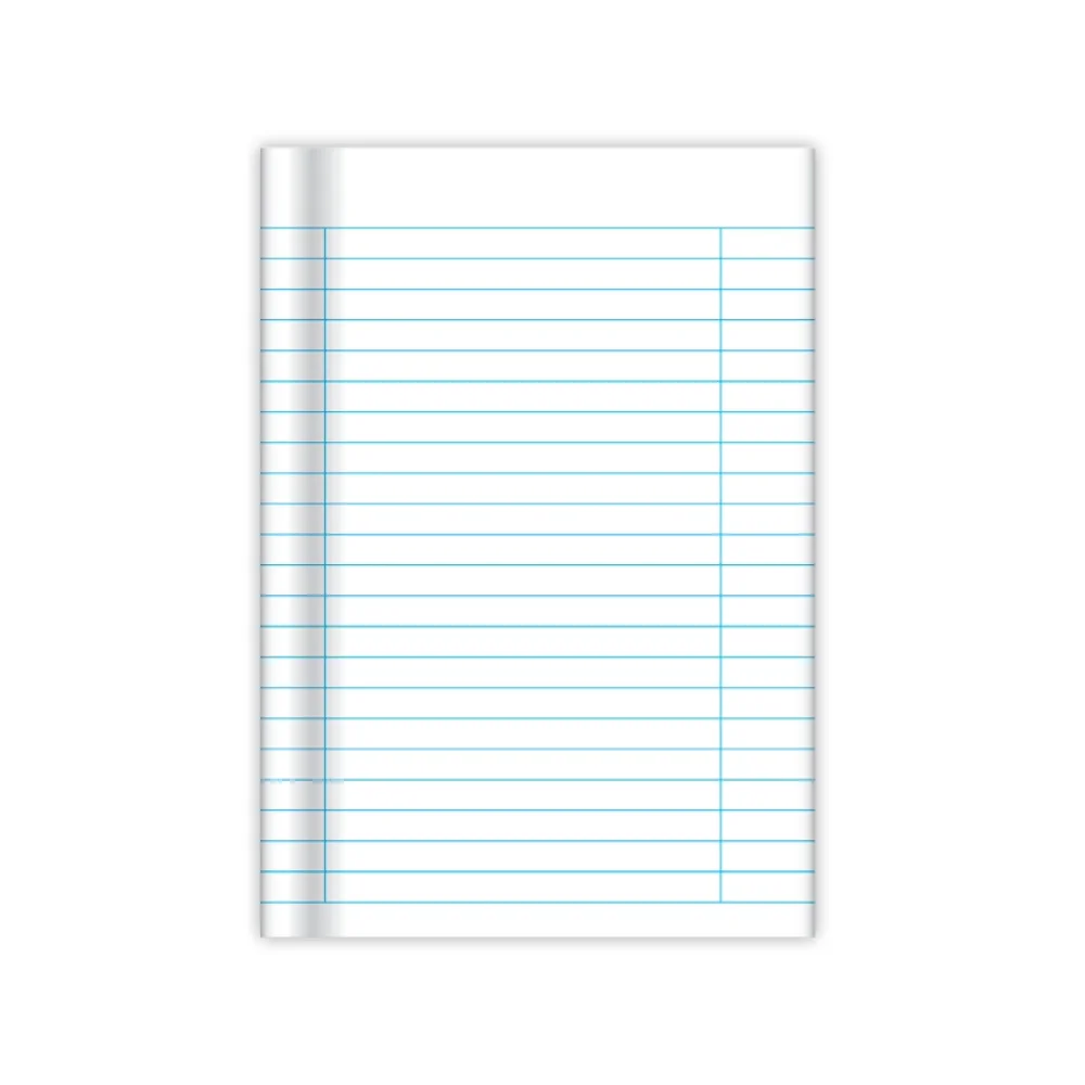 CADERNO UNIVERSITÁRIO CAPA DURA BROCHURA 96 FLS AZUL LIFT CREDEAL