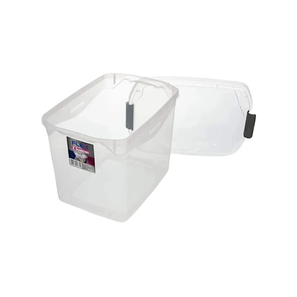 CAIXA ORGANIZADORA C/ TAMPA 36 L CRISTAL SR951 SANREMO