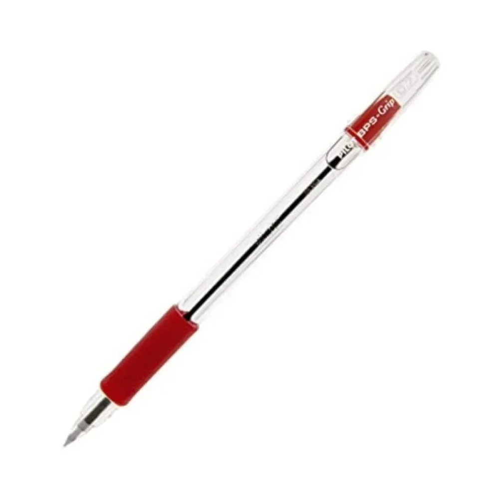 CANETA ESFEROGRÁFICA 0.7 MM VERMELHO BPS GRIP PILOT