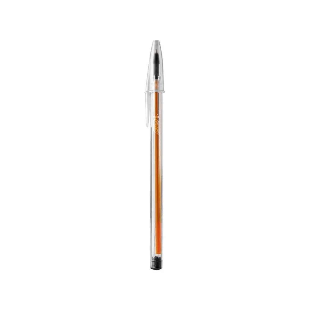 CANETA ESFEROGRAFICA 0.8 MM FINA PRETA BIC