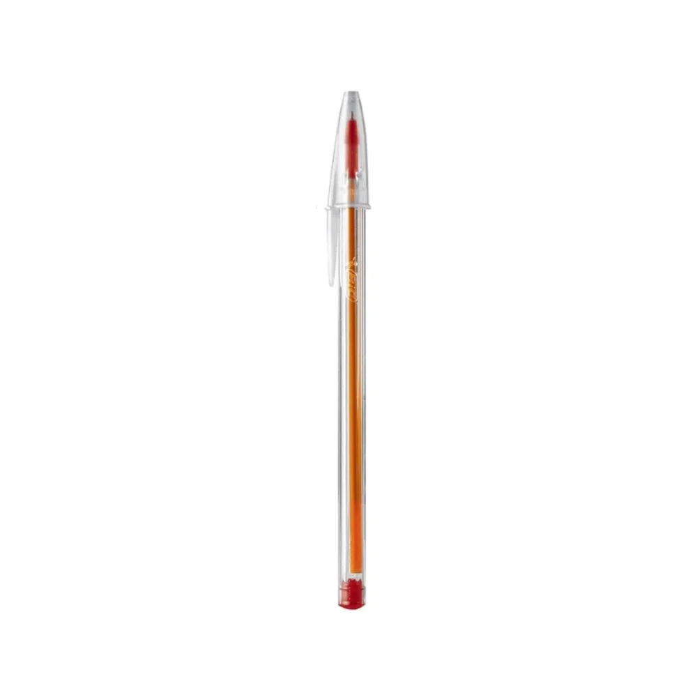CANETA ESFEROGRAFICA 0.8 MM FINA VERMELHA BIC