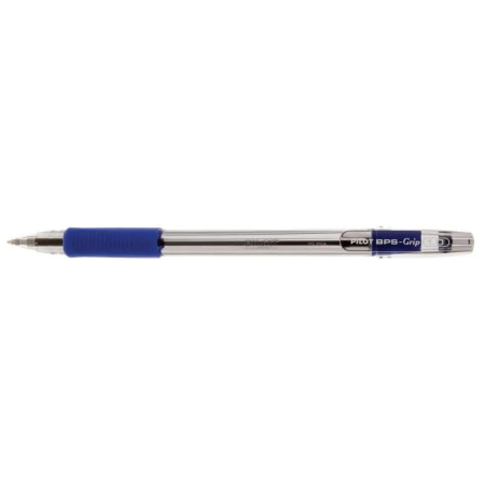 CANETA ESFEROGRÁFICA 1.0 MM AZUL BPS GRIP PILOT