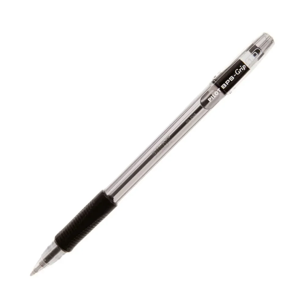 CANETA ESFEROGRÁFICA 1.0 MM PRETA BPS GRIP PILOT