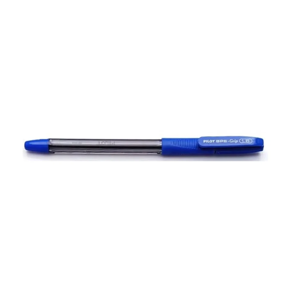 CANETA ESFEROGRÁFICA 1.6 MM AZUL BPS GRIP PILOT