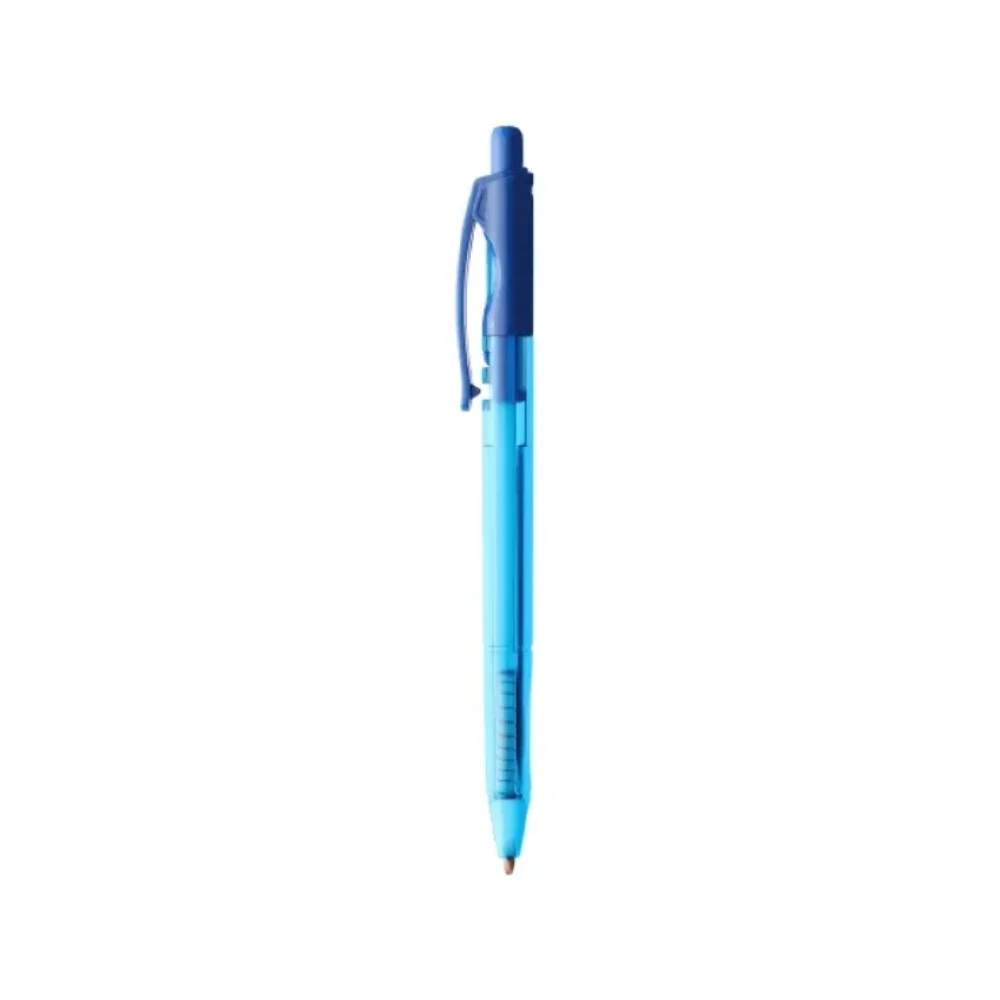 CANETA ESFEROGRÁFICA 0.7 MM AZUL RETRATIL VIP COMPACTOR
