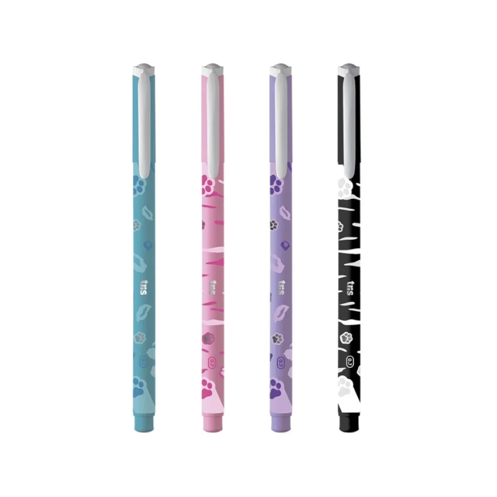 CANETA ESFEROGRÁFICA 0.7 MM CORES SORTIDAS HOLIC PETS 901941 TRIS