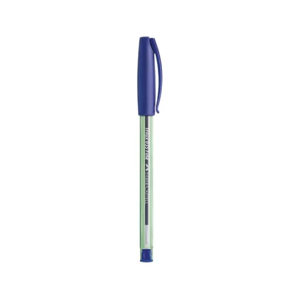 CANETA ESFEROGRÁFICA 0.8 MM FINA AZUL TRILUX 035 FABER CASTELL