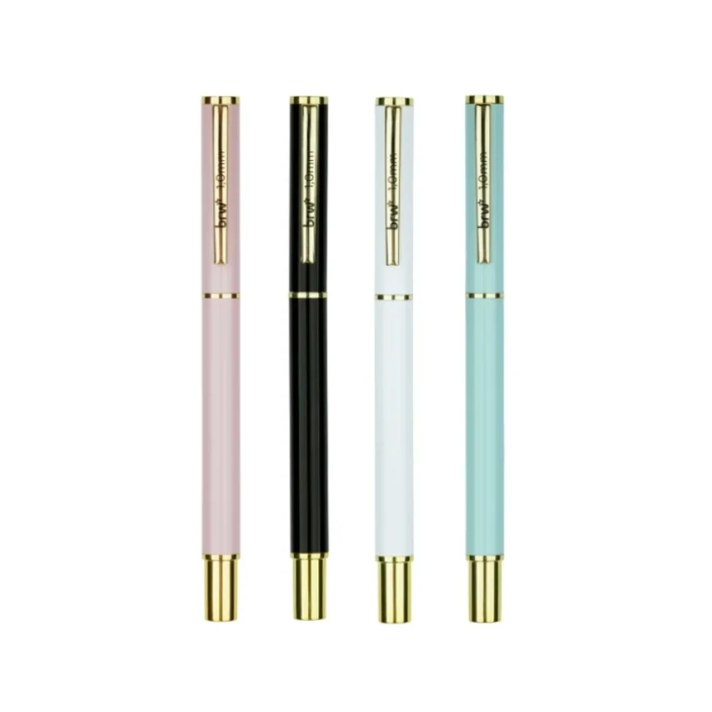 CANETA ESFEROGRÁFICA 1.0 MM AZUL CORPO METÁLICO CORES CA0701 BRW