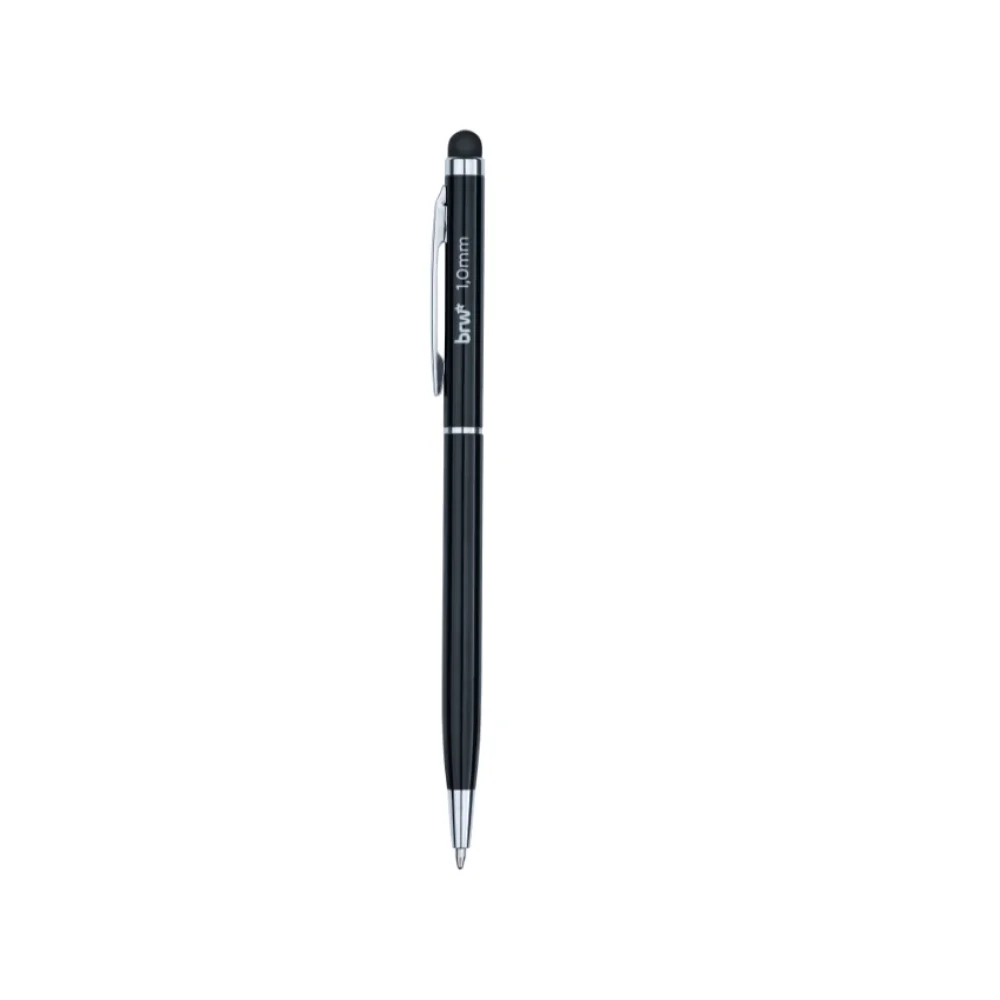 CANETA ESFEROGRÁFICA 1.0 MM AZUL CORPO METÁLICO C/ TOUCH CA0702 BRW
