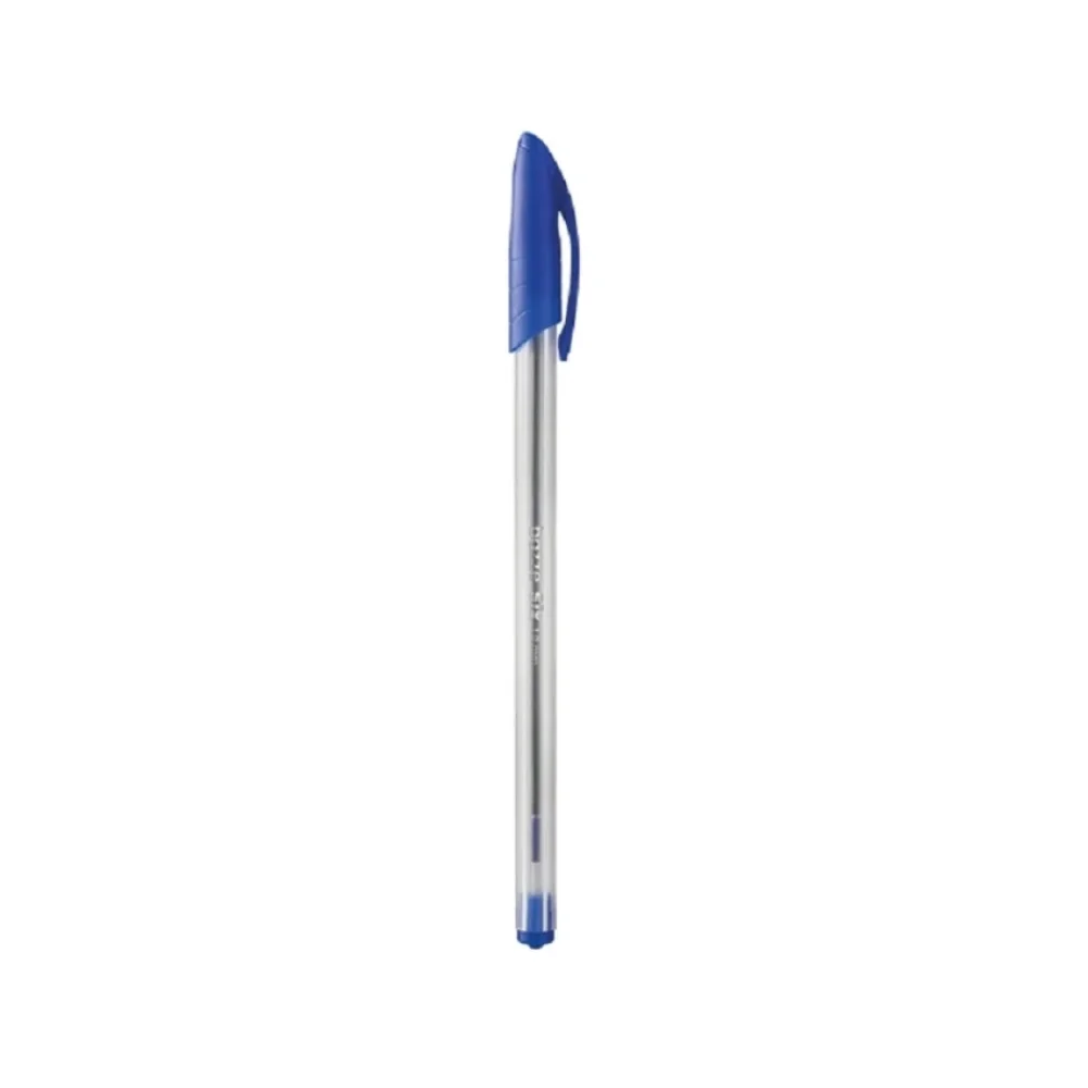 CANETA ESFEROGRÁFICA 1.0 MM SIX AZUL 653402 BAZZE TRIS