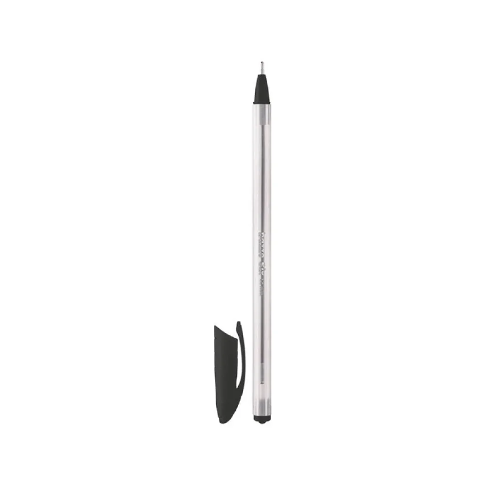 CANETA ESFEROGRAFICA 1.0 MM SIX PRETA 653396 BAZZE TRIS