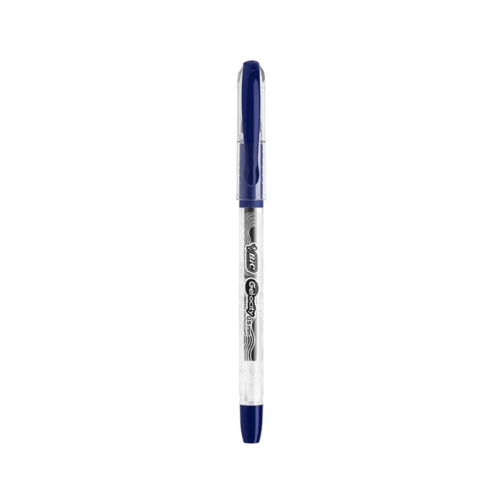 CANETA ESFEROGRÁFICA GEL 0.5 MM AZUL GELOCITY STIC BIC