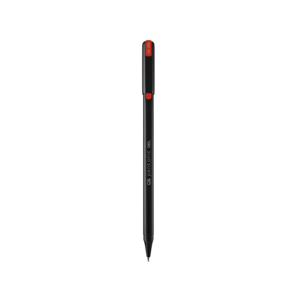 CANETA ESFEROGRÁFICA GEL 0.6 MM VERMELHA PENTONIC CIS