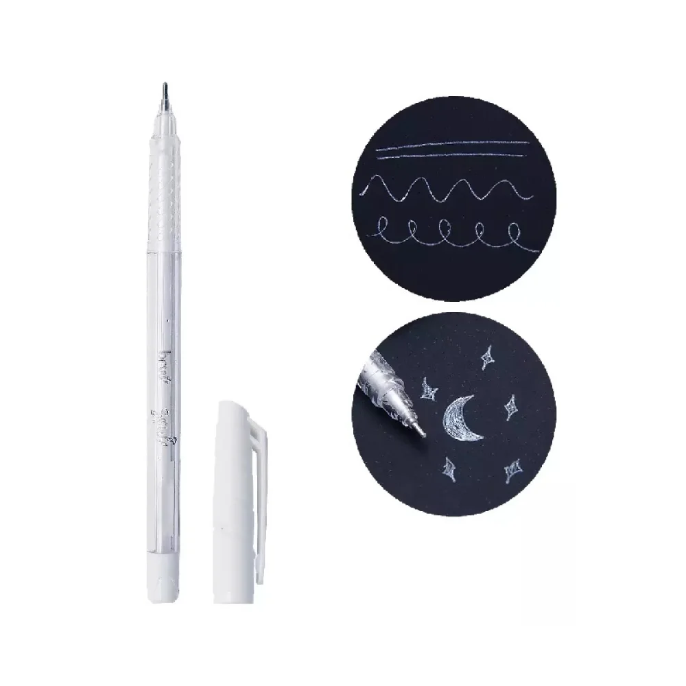 CANETA ESFEROGRAFICA GEL 1.0 MM BRANCA CA0042 BRW