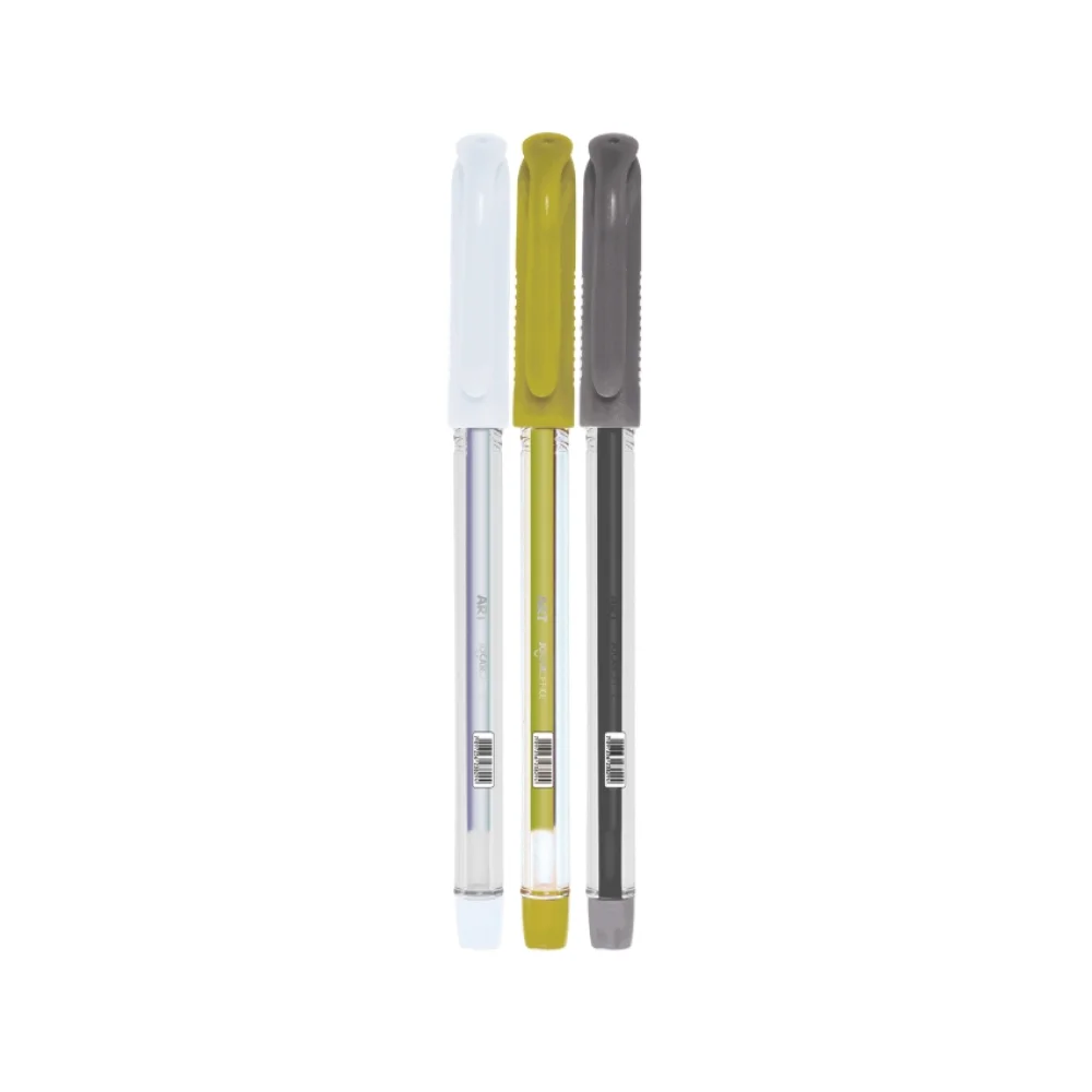 CANETA ESFEROGRÁFICA GEL 1.0 MM C/ 3 CORES BR/PR/OU 10228 JOCAR