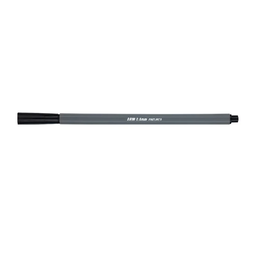 CANETA FINE PEN 0.4 MM PRETA FI0016 BRW