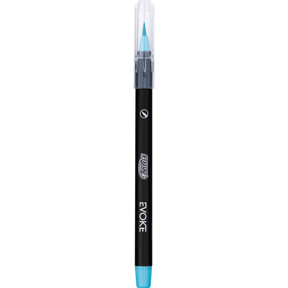 CANETA HIDROCOR C/ 6 CORES TONS PASTEL BRUSH PEN BP0004 BRW
