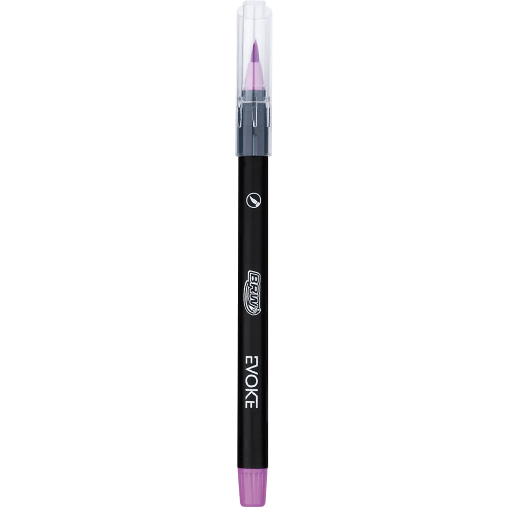 CANETA HIDROCOR C/ 6 CORES TONS PASTEL BRUSH PEN BP0004 BRW